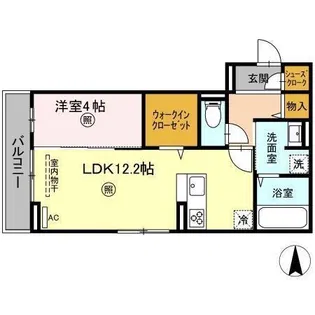 PREMILIFE K2【2階】の間取り