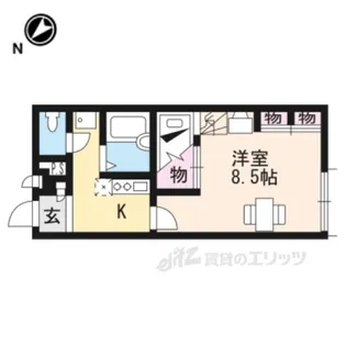 レオパレス城町【2階】の間取り