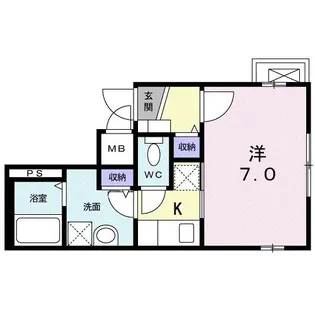 カルテット【3階】の間取り