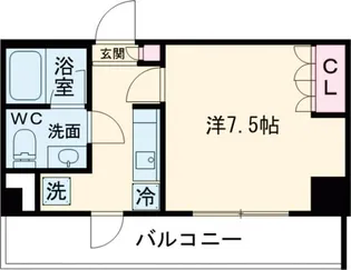 ミライズ五反野レジデンス【6階】の間取り