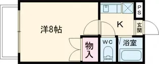 クレイン【1階】の間取り