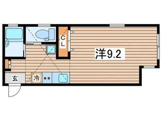 ルナージュ【1階】の間取り