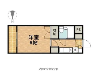 モナークマンション武蔵新城第2【5階】の間取り