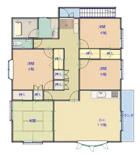 東広島MS【2階】の間取り