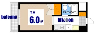ヴェルコート上幟町【7階】の間取り