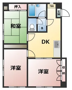 ラ・メール【3階】の間取り