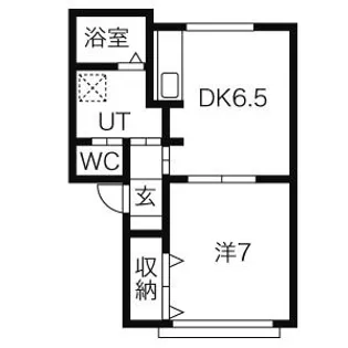アルカディア26【2階】の間取り