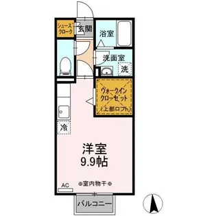 Ripple【1階】の間取り