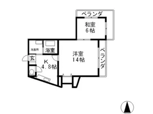 トムキャット102【2階】の間取り