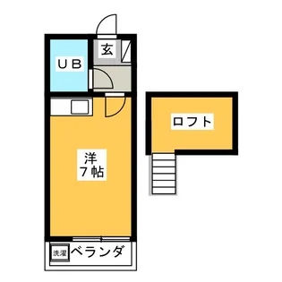 メゾン百合ヶ丘【1階】の間取り