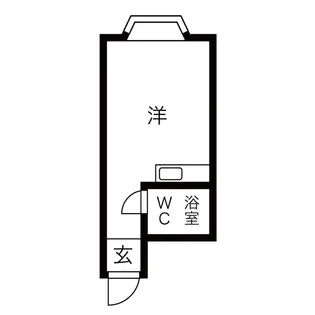 アミティ市大前【5階】の間取り