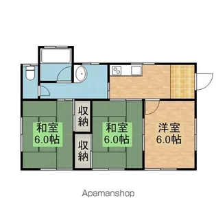 茨城県鹿嶋市大字宮津台【一戸建】の間取り