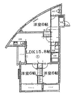 プレステージ365【3階】の間取り