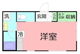 神奈川県小田原市新屋【アパート】の間取り