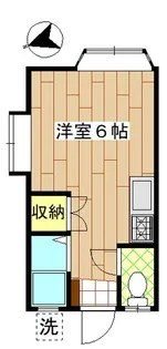 MSハイツ【2階】の間取り