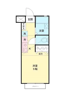 RCコート国立中【2階】の間取り