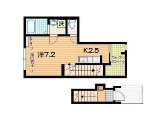 MEZY本町【2階】の間取り