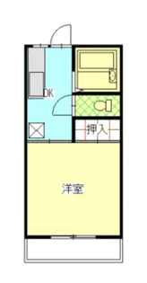 コーポロイヤル【1階】の間取り