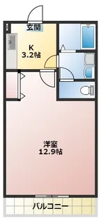 クレフラスト磐田竜洋【2階】の間取り