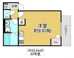 アート徳庵【1階】の間取り