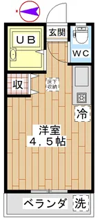 エミネンス浮谷【1階】の間取り