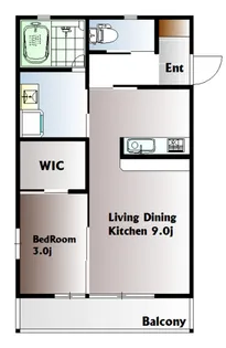 IBIZA津島南【1階】の間取り