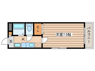 K-ハウス 弐番館【1階】の間取り