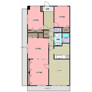 グレイスインジャド【3階】の間取り