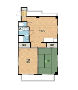 ソレイユ富士見【4階】の間取り