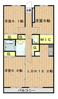 Ks city 3【2階】の間取り