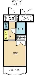 メゾン・ド・アビーム【5階】の間取り