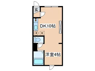 パークサイド貴【2階】の間取り