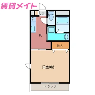 Orange PAC【2階】の間取り