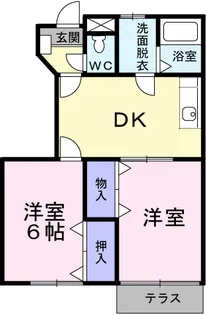 パラッツォA【1階】の間取り