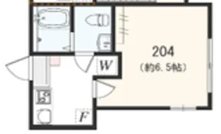 アザーレ・キュリオス中央林間【2階】の間取り