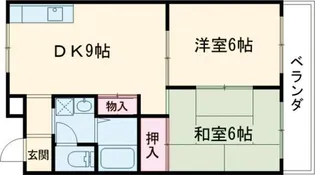 山善ハイツ【2階】の間取り