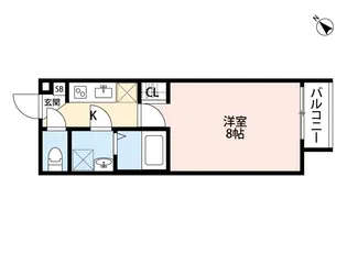 東京都江戸川区篠崎町5【アパート】の間取り