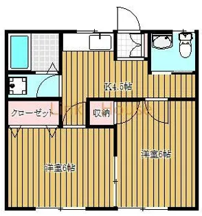 東京都江戸川区東葛西5【アパート】の間取り