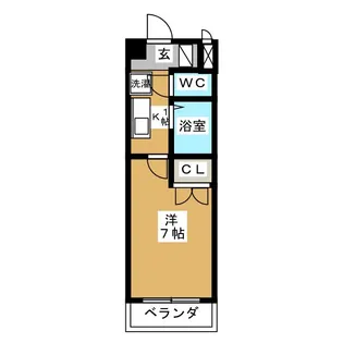 アベニュー本陣【2階】の間取り