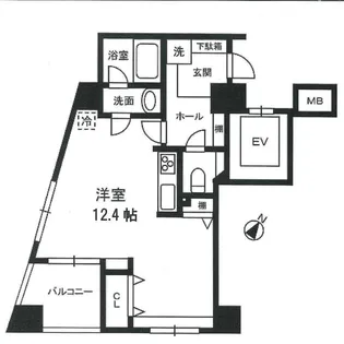 セントパレス西神田【2階】の間取り