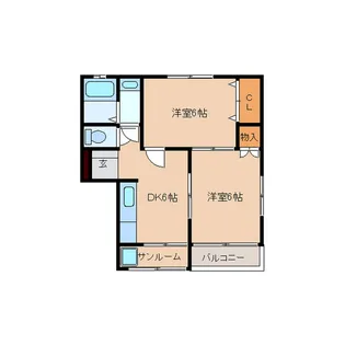 THE DREAM【2階】の間取り