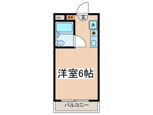 モナ-クマンション桜上水【3階】の間取り