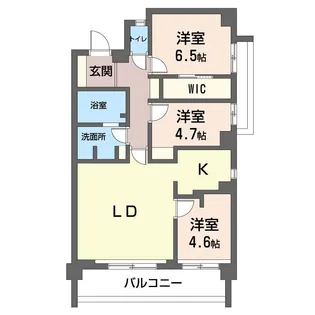 東京都小平市上水本町5【マンション】の間取り