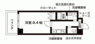 カーサ ブレッツァ 六甲【1階】の間取り