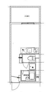 ウエストインパート3【2階】の間取り