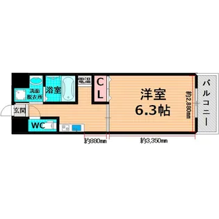 ヴァンスタージュ関目【6階】の間取り