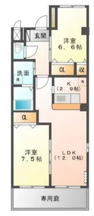 フォレスト本郷【2階】の間取り
