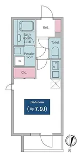 東京都文京区小石川1【マンション】の間取り