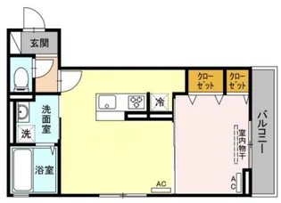 セジュール大森東【3階】の間取り