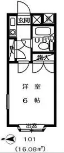 ヒルズ戸田【1階】の間取り